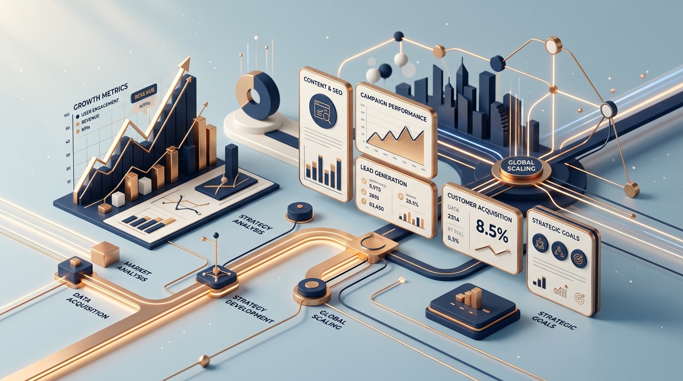 Digital Tillväxt & Strategi visualisering